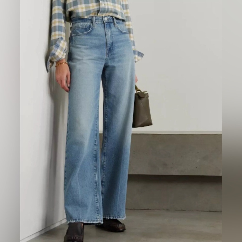 Frame Le Jane Wide Leg High Rise Jeans Women's size 28
